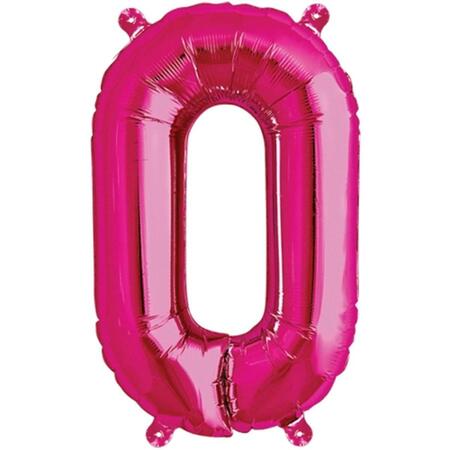 LOFTUS INTERNATIONAL 16 in. Letter O Magenta Balloon KV-00519